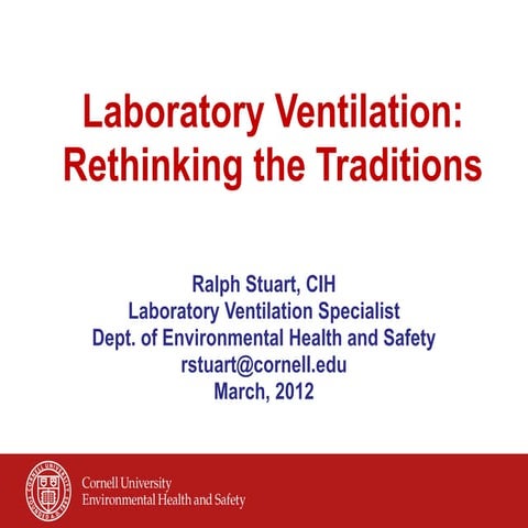Rethinking Lab Ventilation | PDF