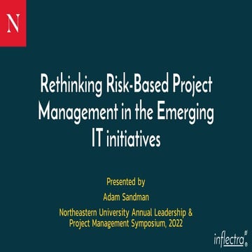 Rethinking Risk-Based Project Management in the Emerging IT initiatives.pptx