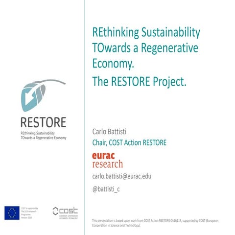 Monitoring and post-occupancy evaluation of a regenerative environment ...