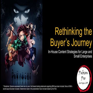 Rethinking the Buyer's Journey - In-House Content Strategies