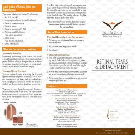 RETINOSCHISIS AND RETINAL DETACHMENT | PPT
