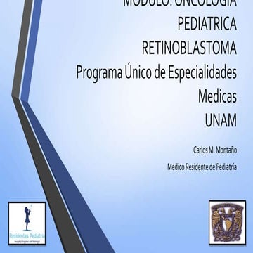 Retinoblastoma por Carlos M. Montaño
