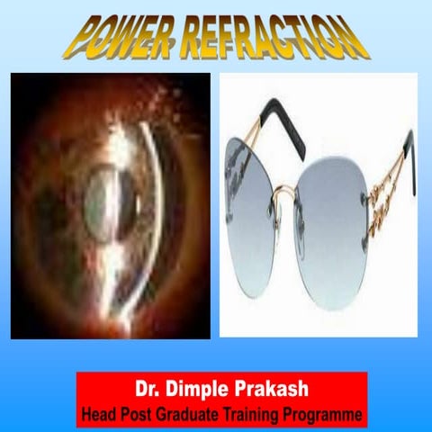 Refraction and Retinoscopy