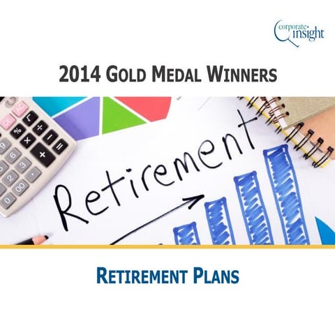 2014 Gold Monitor Award Winners: Retirement Plans