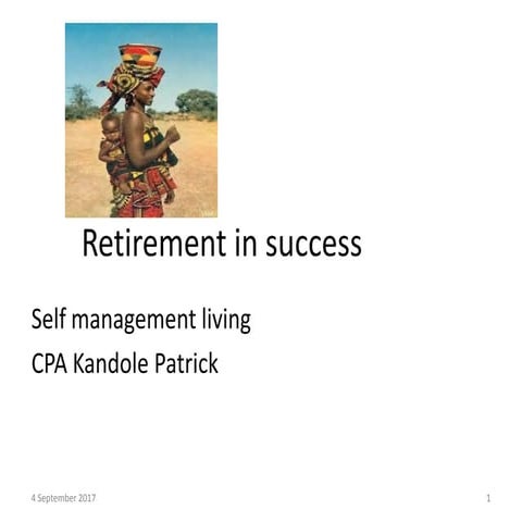 Retirement managing self successfully soft approach -2