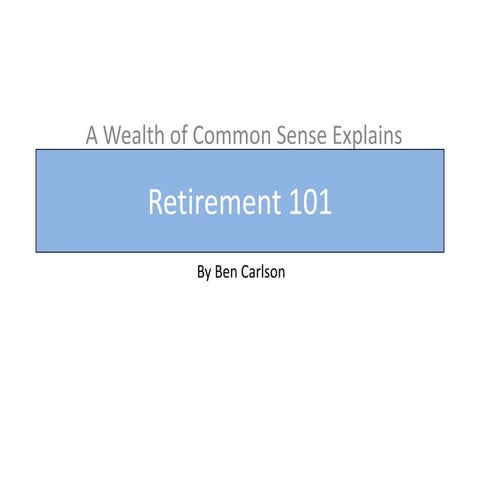 Retirement 101