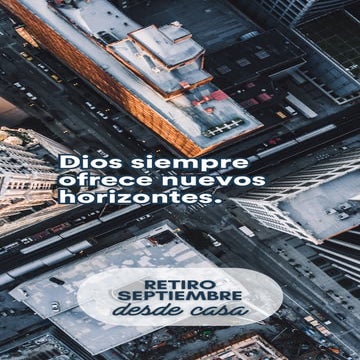 Retiro mensual de septiembre #DesdeCasa (2024)