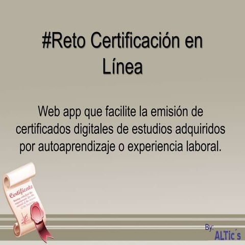 Reto certificacion