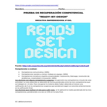 Reto ready set design