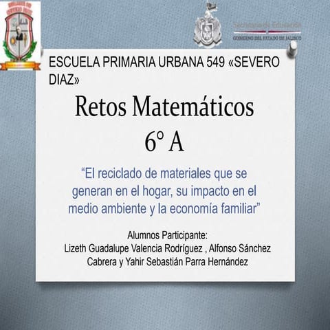 Retos matemáticos 2015