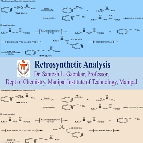 Retrosynthetic analysis