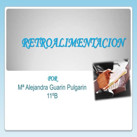 Retroalimentacion