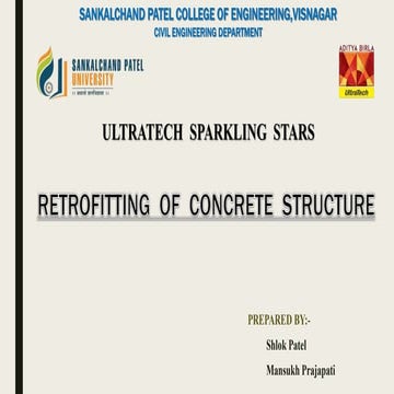 Retrofitting of concrete structure