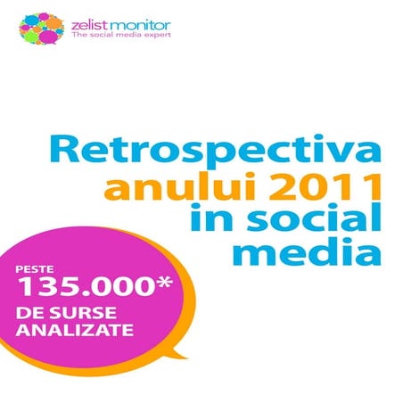 Retrospectiva anului 2011 in social media