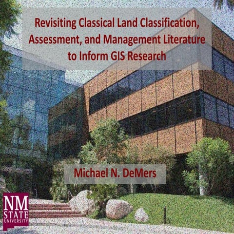 Land Classification Retrospective