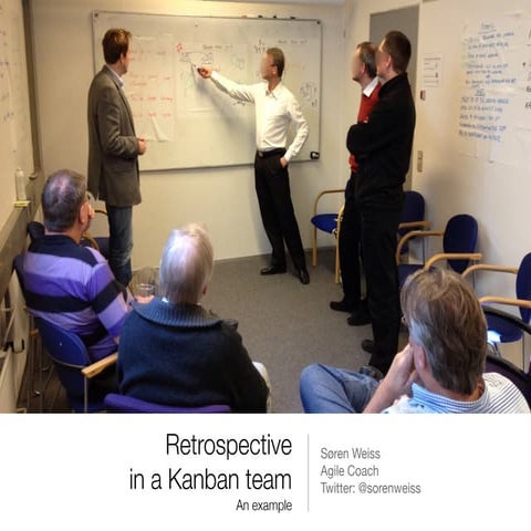 Retrospective in a kanban team april 20th 2012