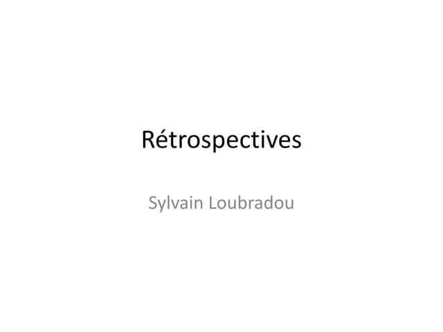 Retrospectives agiles - fiches pratiques