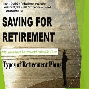 Retirement Savings Plans