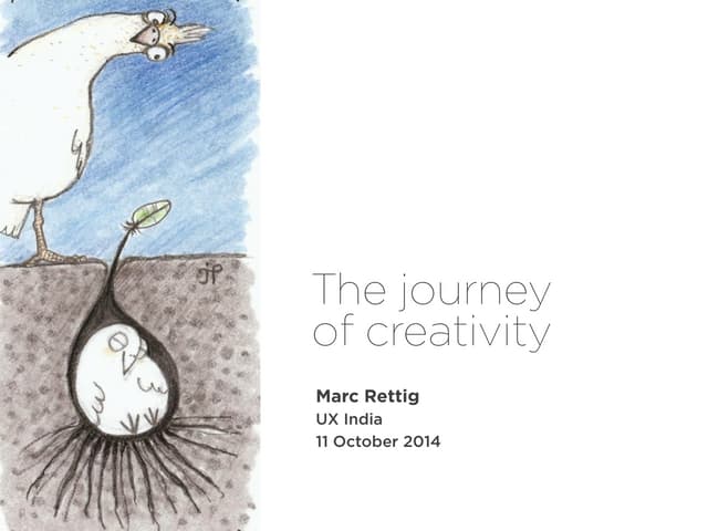 The Journey of Creativity