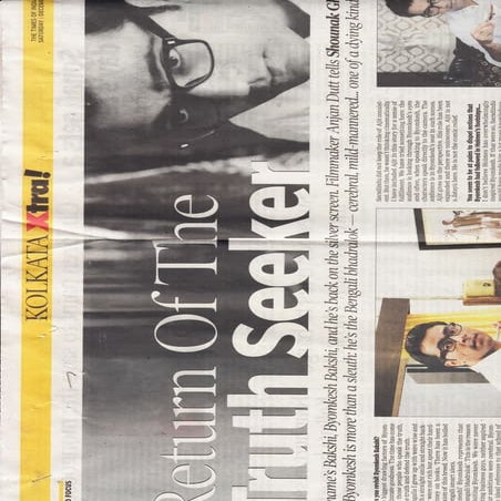 Return of the truth seeker   byomkesh bakshi- film by kaustav ray, owner at rp techvision