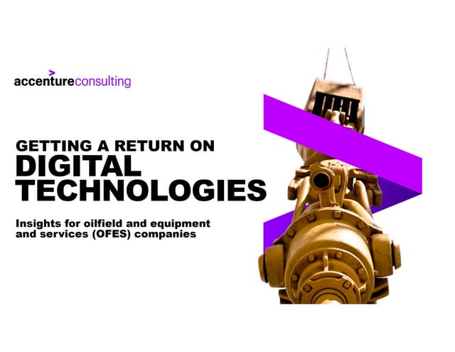 Return on Digital Technologies: Insights for OFES Companies