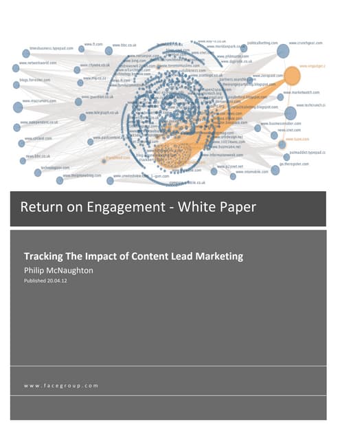 Return on engagement