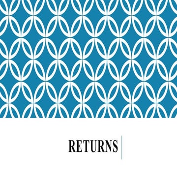 Returns & Return on a Single Security.pptx