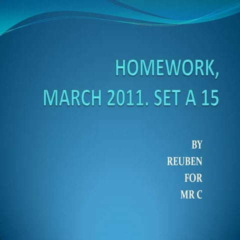 Homework joshua | PPTX