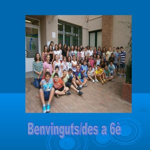 Reunió de 6è.