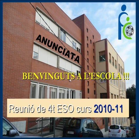 Reunió de 4t curs 2010 11
