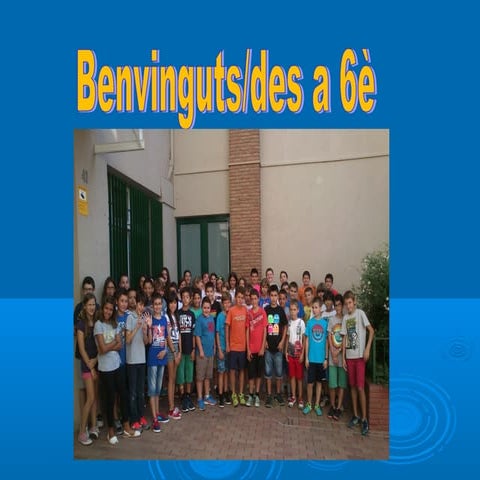 Reunió de 6è.14 15