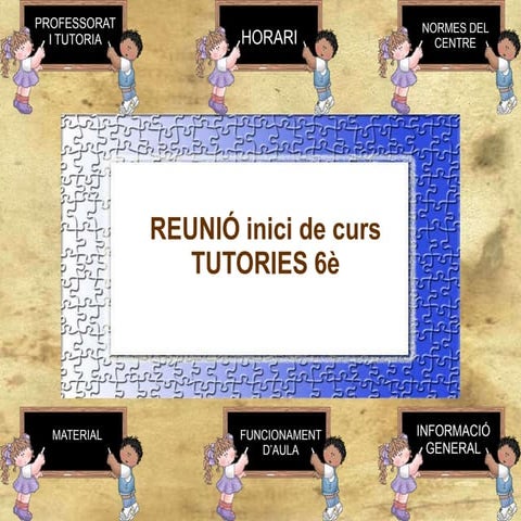 Reunió inici de curs 10 11 rev