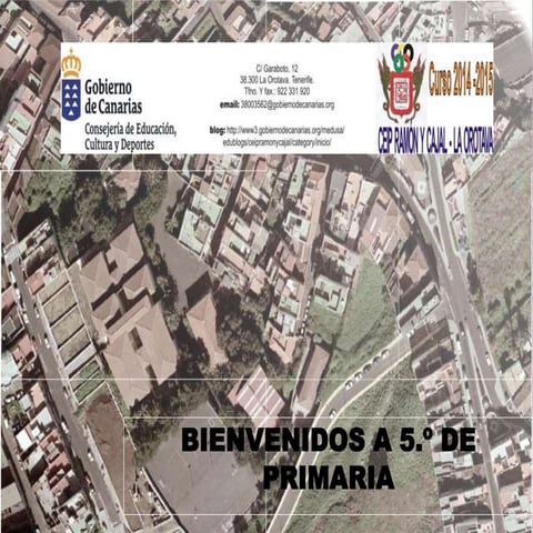 Reunión familias – centro escolar