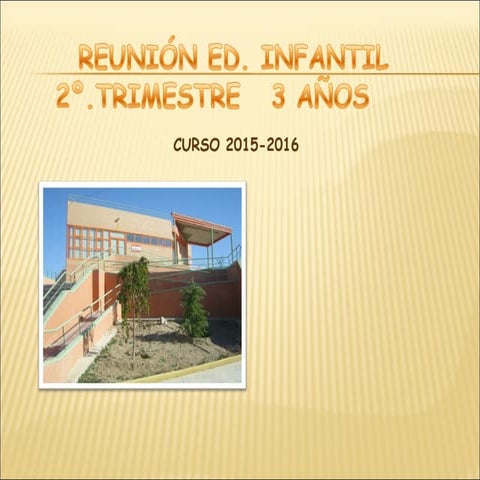 Reunión padres 3 años 2º trimestre 2012 2013