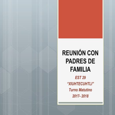 Reunión Padres de familia