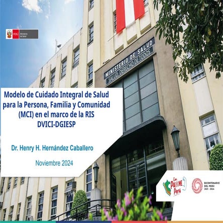 Modelo de atención integral de salud minsa | PPTX