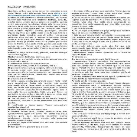 Reunião 11ª   27-08-2015