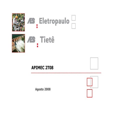 Reunião Apimec 18 e 19/08/2006