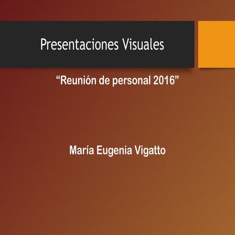 Reunion de personal 2016