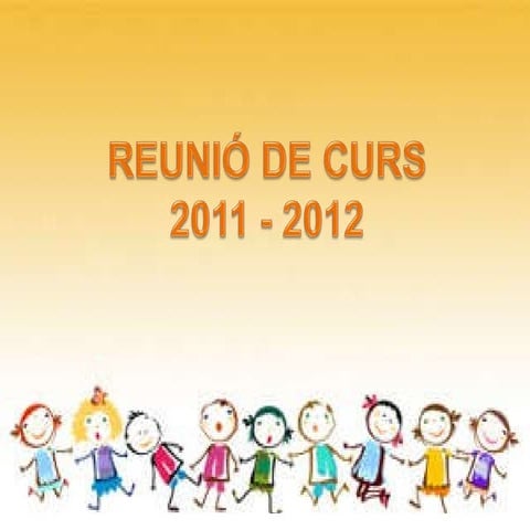 Presentació famílies P4. 2011-2012