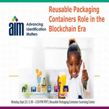 Reusable Packaging's Role in the Blockchain era