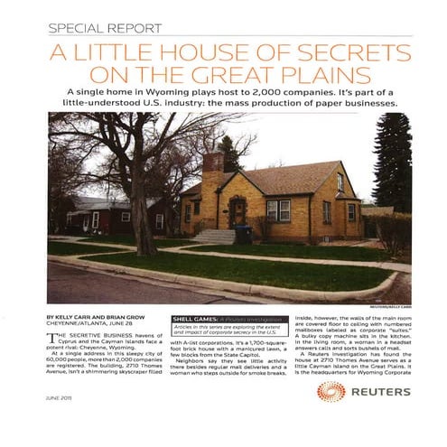 Reuters' Shell Games series | PDF