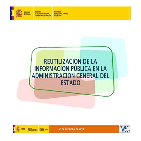 Reutilizacion información  en la AGE