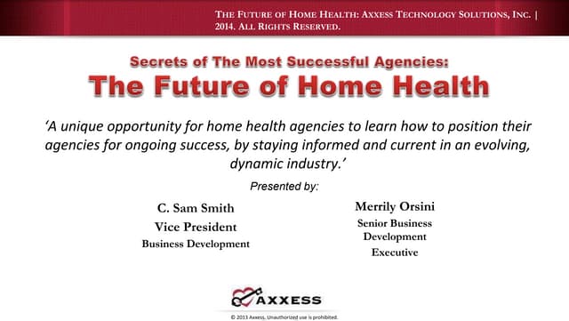 Presentation - The Future of Home H...