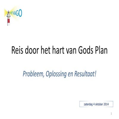 Revago20141004 peter - reis door het hart van gods plan