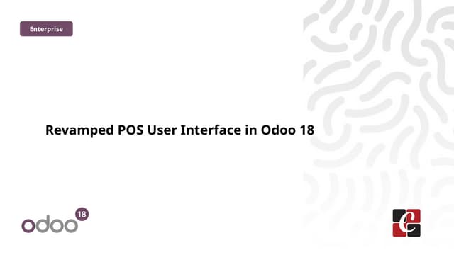 Revamped POS User Interface in Odoo 18 - Odoo Slides