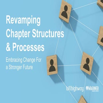 Revamping Chapter Structures & Processes