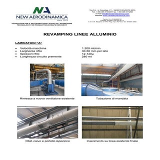 Revamping linee alluminio