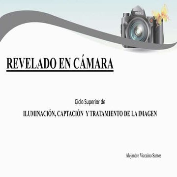 3. Revelado en cámara