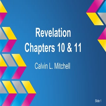 Revelation Chapters 10 & 11
